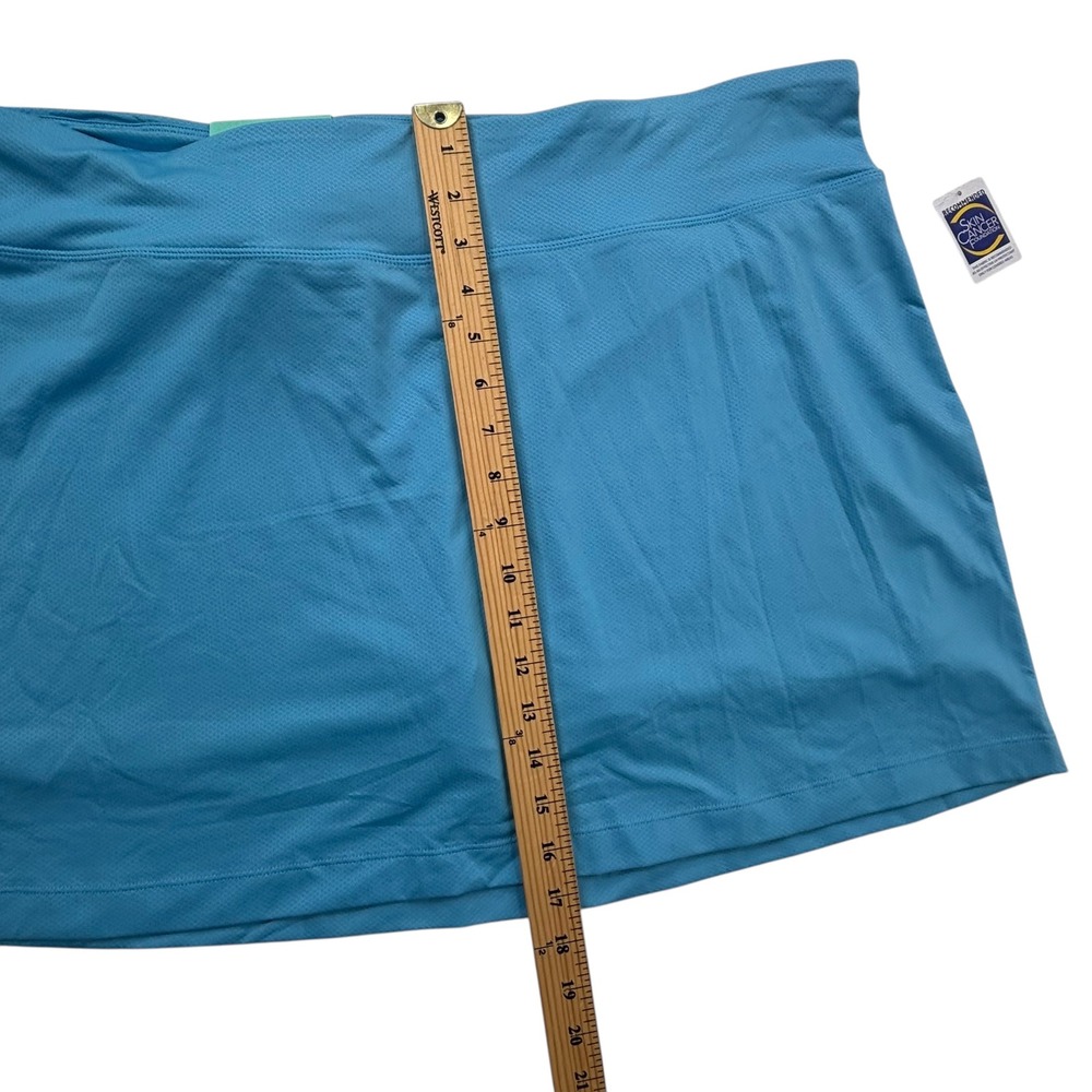 Reel Legends Womens Performance‎ Skort Blue XL UPF 50 Moisture Wicking  New NWT - Picture 9 of 13